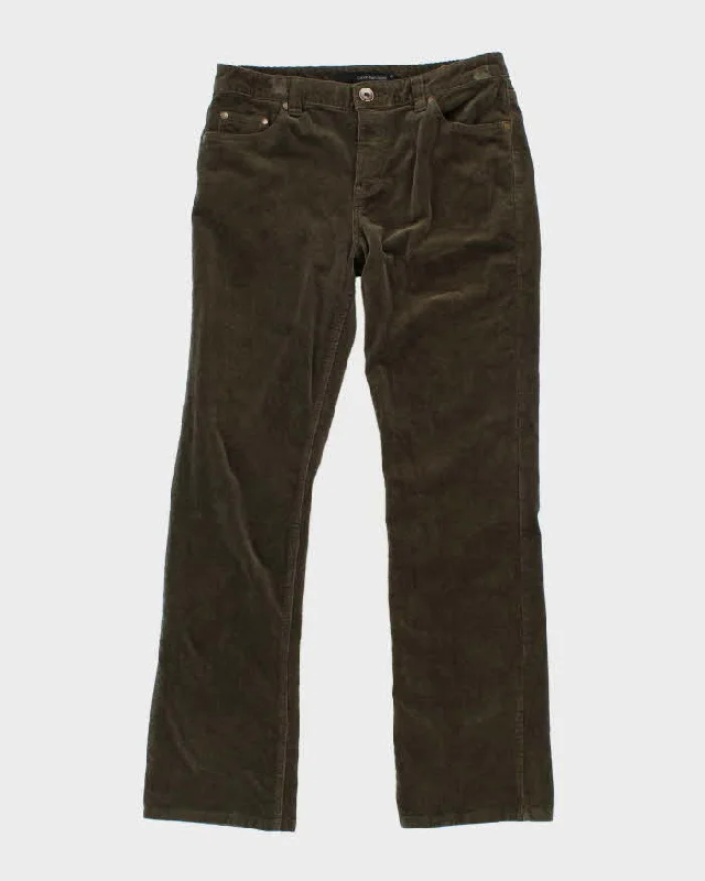 Vintage Women's Calvin Klein Corduroy Trousers - W32 L31 Trousers Striped Patterned