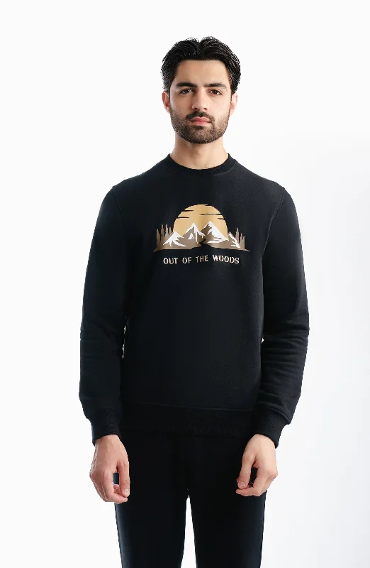 Graphic Sweatshirt Hoodie with Pastel Soft Subtle