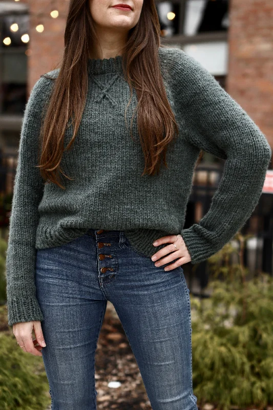 Knit Kit - Winter League Pullover Long Bell Sleeve