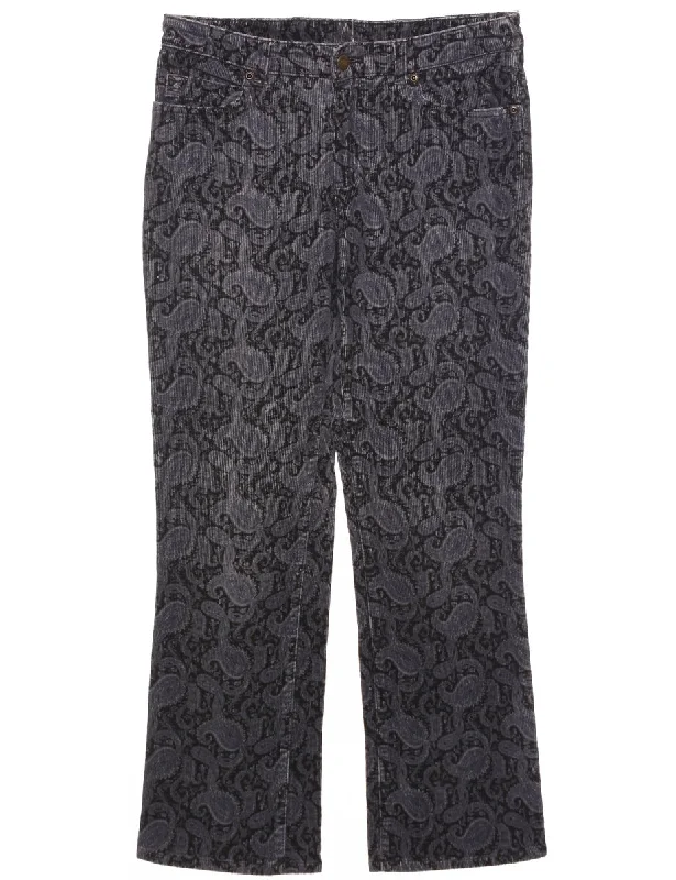 Jones New York Trousers - W30 L27 Cropped Trousers Casual Linen