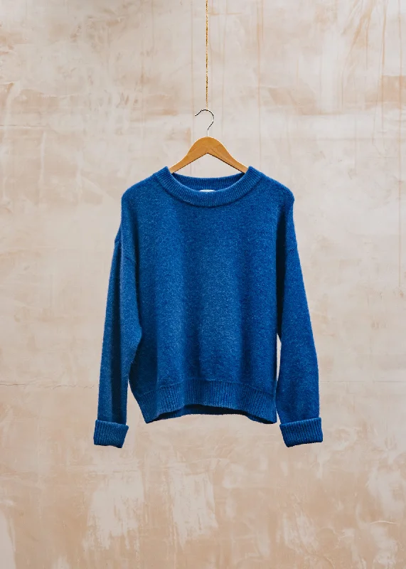 Vitow Pullover in Bleu Royal Open Front Cardigan