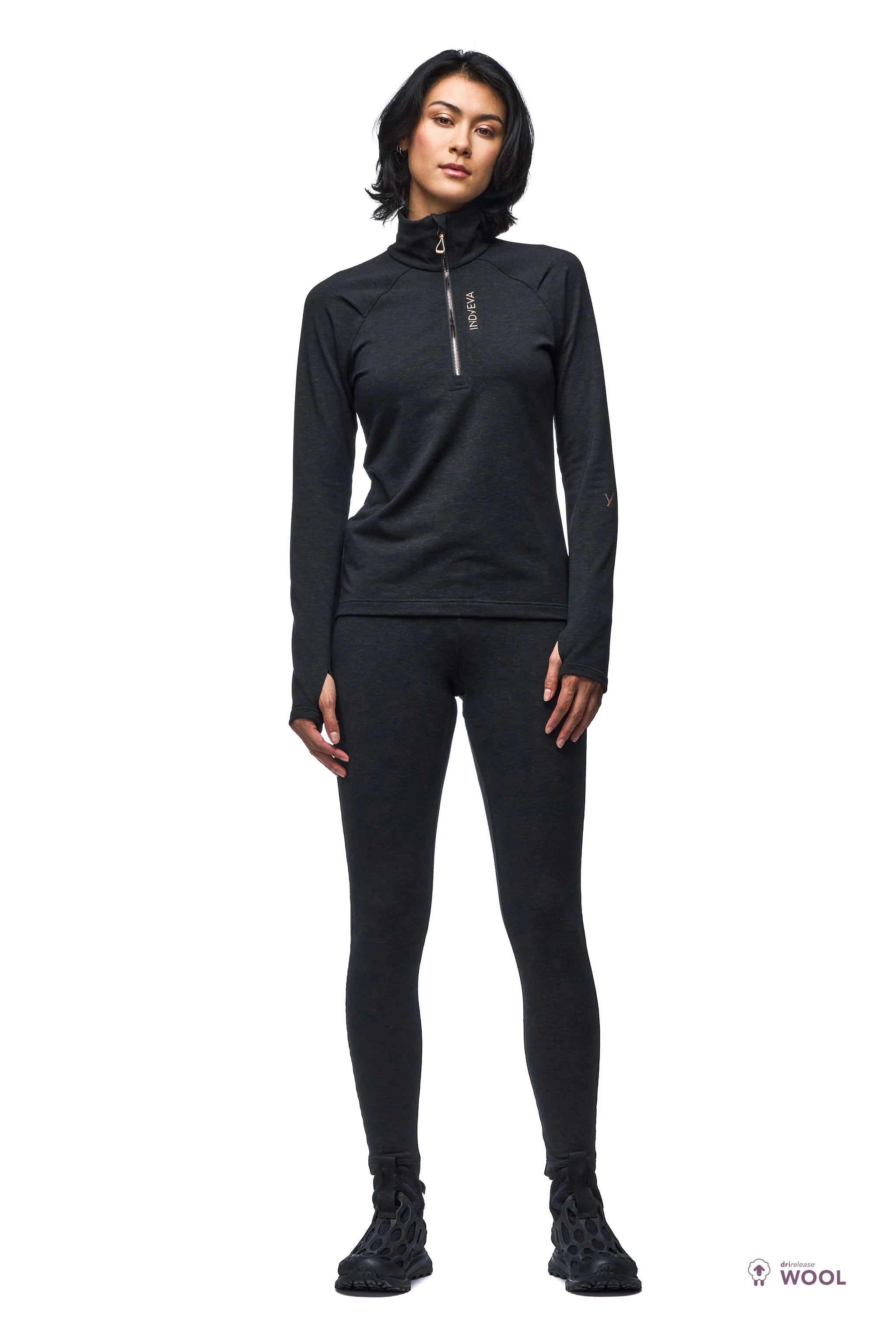 Indyeva Legging Collant II - Femme Stylish Pockets Active Leggings