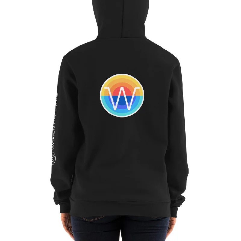 New Dawn Zip Hoodie Hoodie with Strings Custom Fit Adjustable