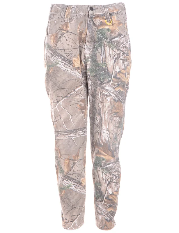 Label Jacob Tapered Army Trousers Trousers Palazzo Wide Leg