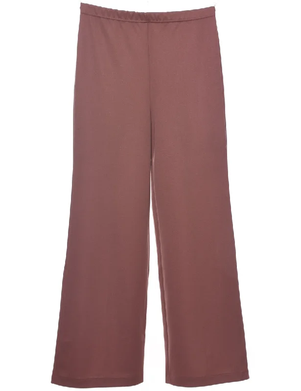 Flared Leg Trousers - W29 L31 Trousers Corduroy Warm