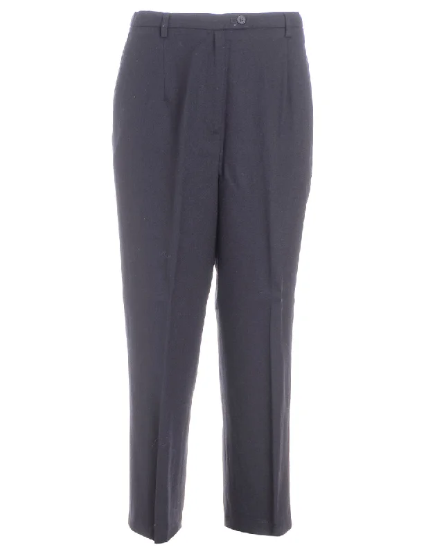 Label Cropped Dana Tapered Trousers Trousers Capri Summer