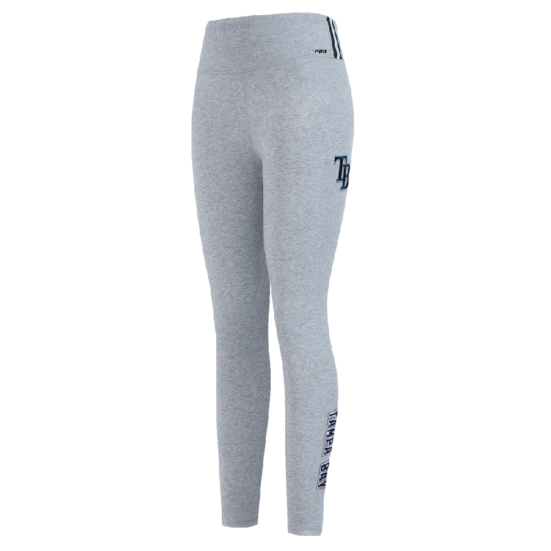 LEGGINGS MLB TAMPA BAY RAYS CLASSIC ESSENTIALS PARA MUJER Cozy Full-Length Workout Leggings LEGGINGS MLB TAMPA BAY RAYS CLASSIC ESSENTIALS PARA MUJER Cozy Full-Length Workout Leggings