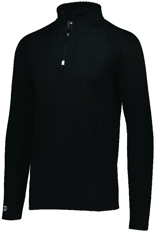3D Regulate Lightweight Pullover 222553 Fitted Ribbed Sweater
