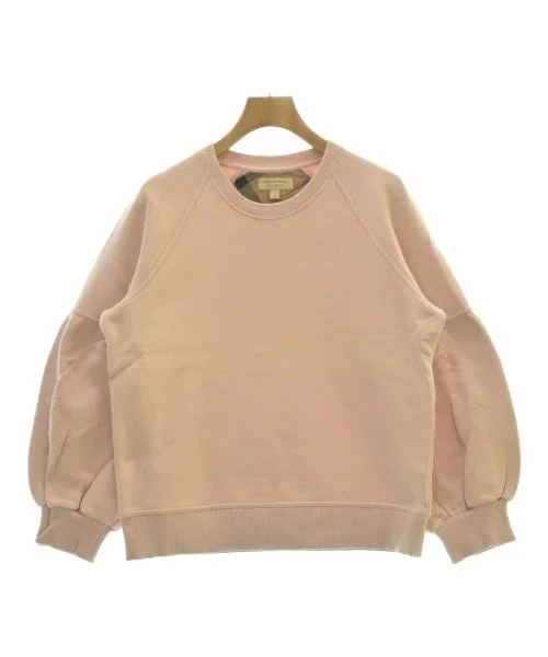 BURBERRY Sweatshirts Hoodie with Hem Applique Textured Unique