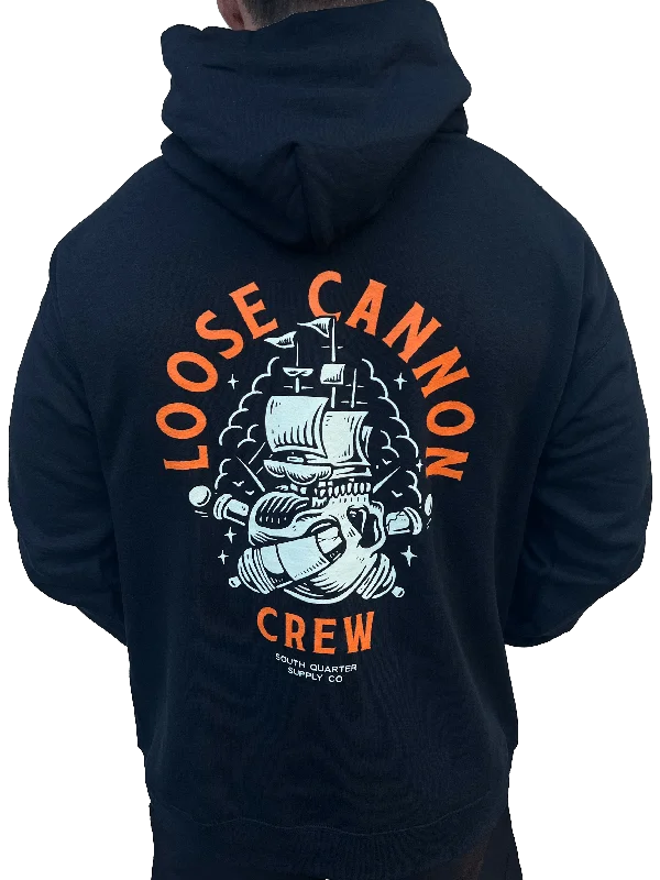 South Quarter Loose Cannon Crew Hoodie Hoodie with Full-Zip Functional Layering