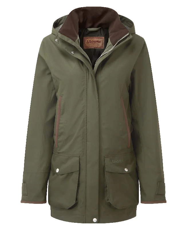 Teal Ultralight Coat - Forest Parka Anorak Hoodie