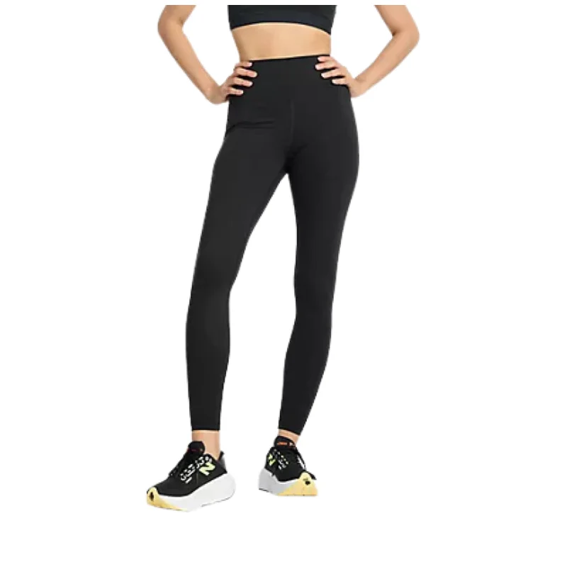 New Balance Legging Heat High Rise 27 - Femme Trendy Foil Finish Leggings