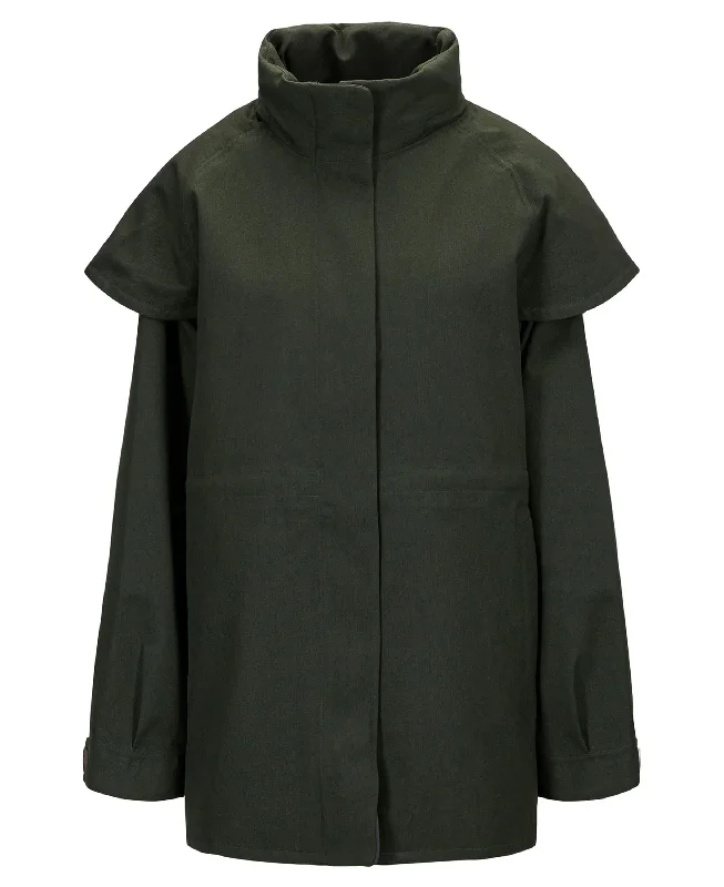 Virvelvind Coat - Rosin Dark Green Buttoned Zippered Snapped