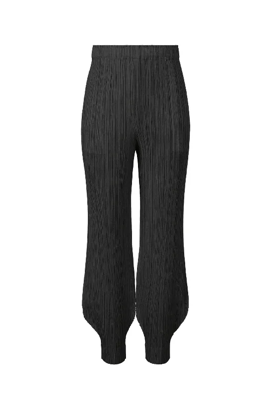 MC October Trousers Black Trousers Silk Elegant