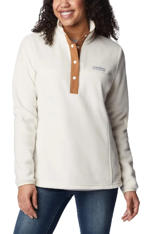 Columbia - Women's Benton Springs Half Snap Fleece Pullover Alpaca Blend Soft