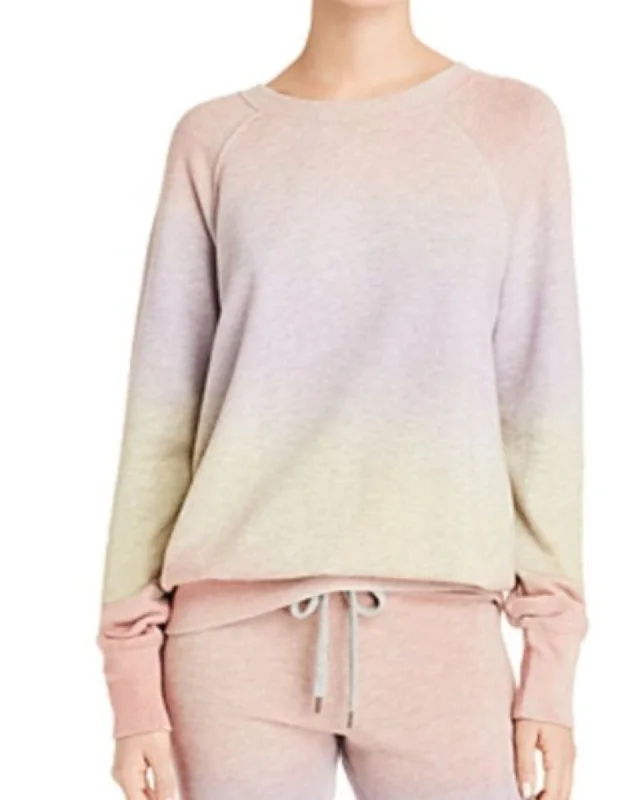 "Raglan" Pullover Slit Sleeve Stylish