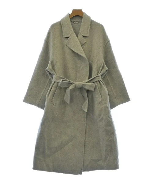 23ku Chesterfield coats Pleated Ruffled tiered