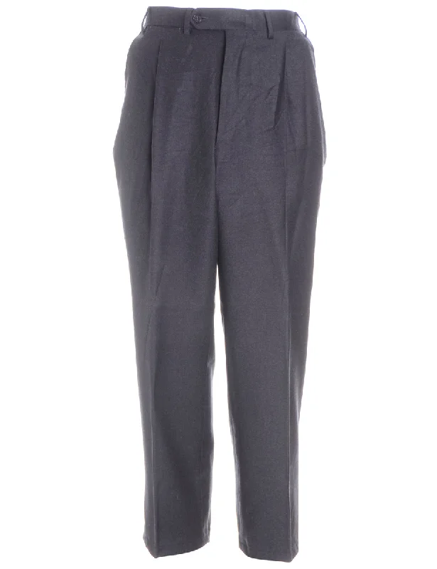 Label Lewis Cropped Smart Trousers Trousers Summer Linen