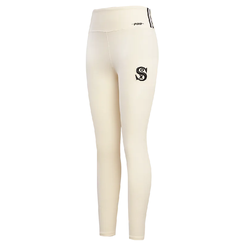 LEGGINGS MLB CHICAGO WHITE SOX RETRO CLASSICS PARA MUJER Stylish Faux Leather Leggings