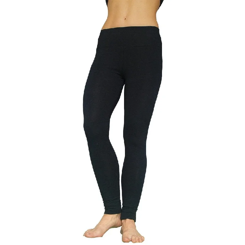 Full Length Leggings - Black Stylish Colorful Activewear Leggings