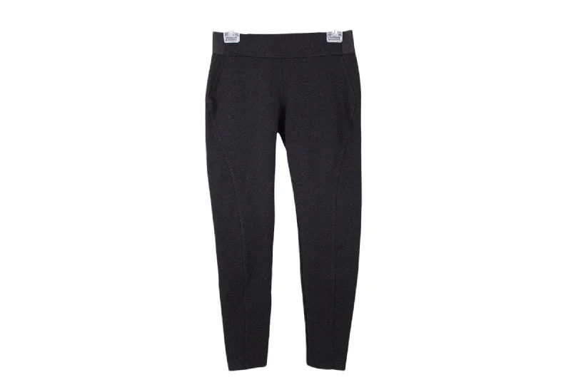 Vera Wang Black Structured Legging | S Stylish Printed Stretch Leggings