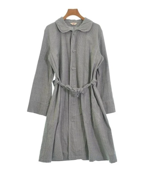 45R Soutien collar coats Tailored Straight A-Line