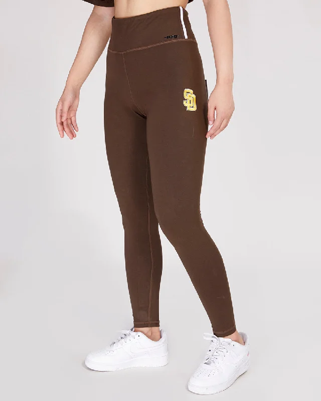 LEGGINGS MLB SAN DIEGO PADRES MASH UP PARA MUJER Comfortable Running Leggings