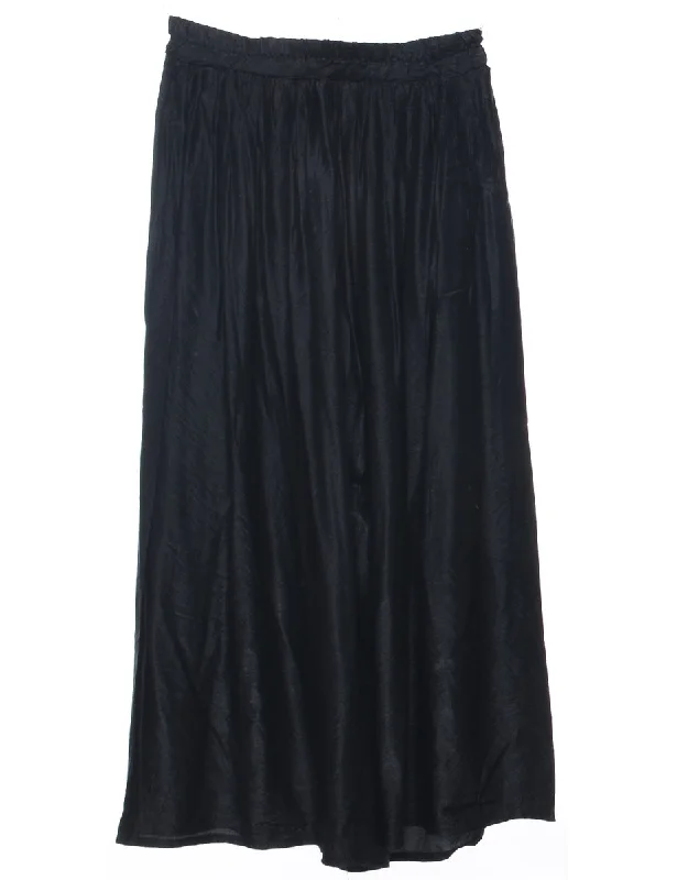 Flared Leg Trousers - W29 L26 Trousers Leather Faux