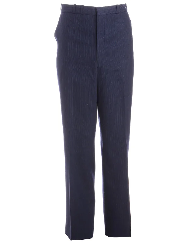 Label Lewis Cropped Smart Trousers - W34 Trousers Sale Discount
