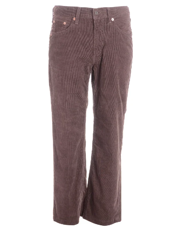 Label Harry Corduroy Trousers Trousers sophisticated sleek