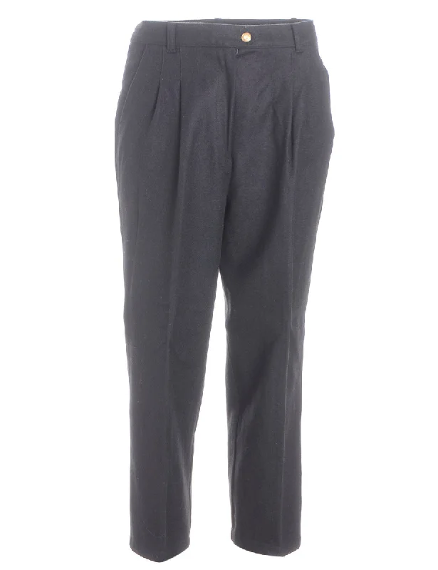 Label Cropped Dana Tapered Trousers Trousers Palazzo Wide Leg