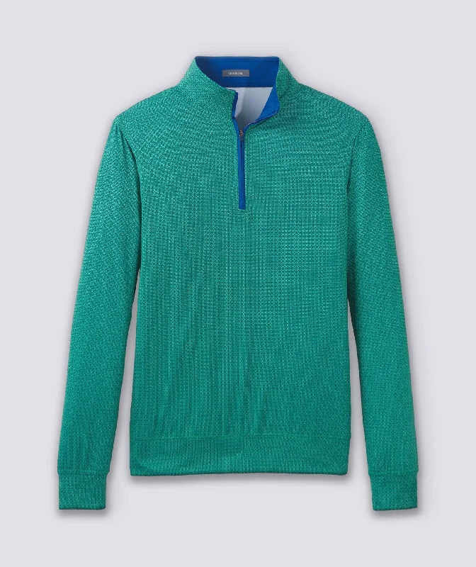Grover Quarter-Zip Pullover Jewel Neck Pullover