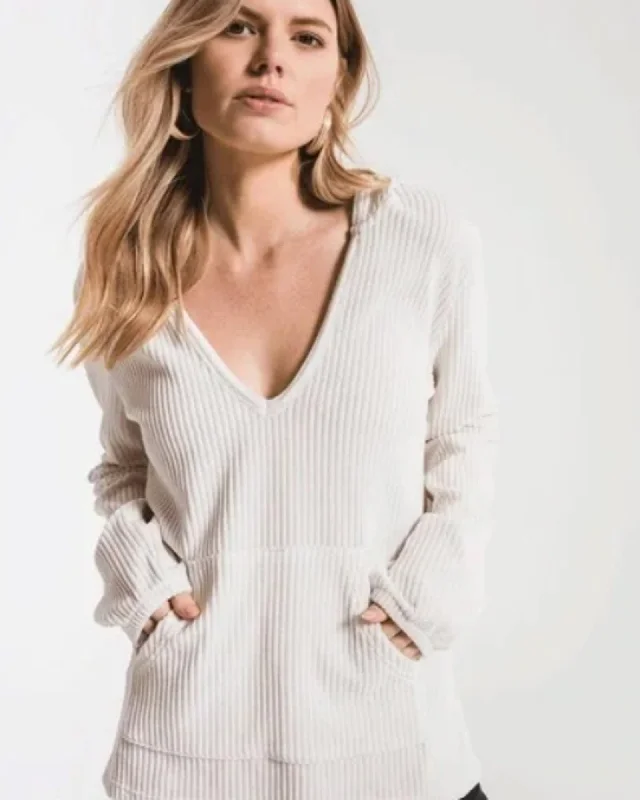"The Wide Wale" Corduroy Pullover Slouchy Comfort Pullover