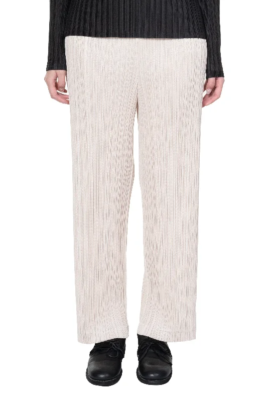 Thicker Bottoms 1 Trousers Cream Trousers Office Stylish
