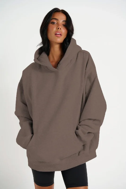 Unisex Roman Oversize Hoodie Storm Hoodie with Emblem Brand Identity