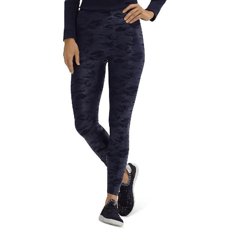 Hue Womens Layering Second Skin Comfort Leggings Fashionable Smooth Fit Leggings