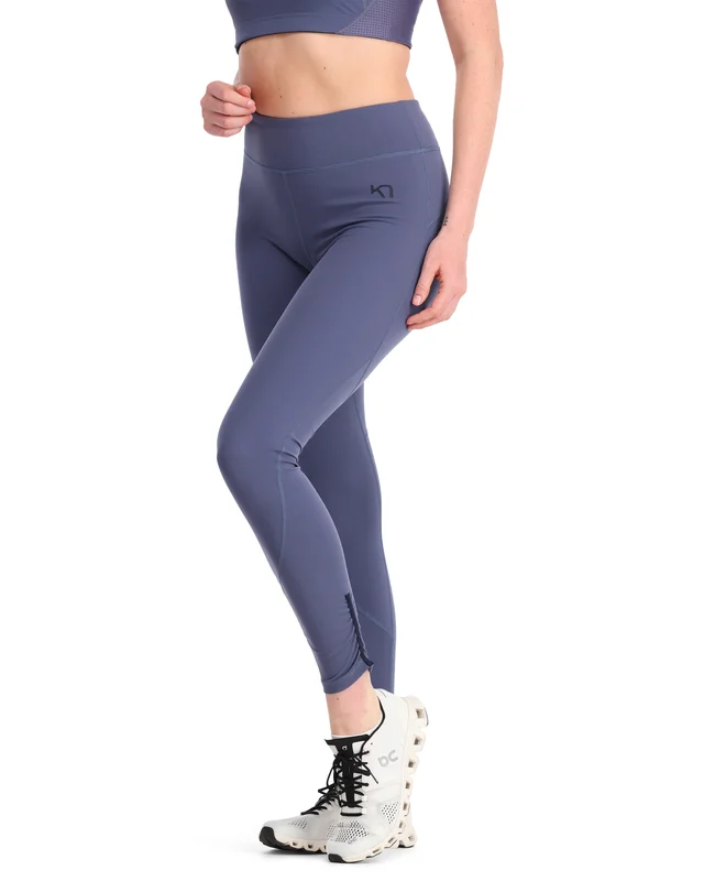 Kari Traa Legging Stine Tights - Femme Trendy Black Mesh Leggings