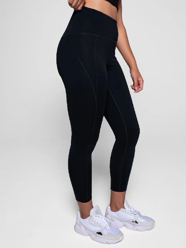 W's Compressive Leggings - Normal - Made From Recycled Plastic Bottles Trendy Side-Pocket Leggings W's Compressive Leggings - Normal - Made From Recycled Plastic Bottles Trendy Side-Pocket Leggings
