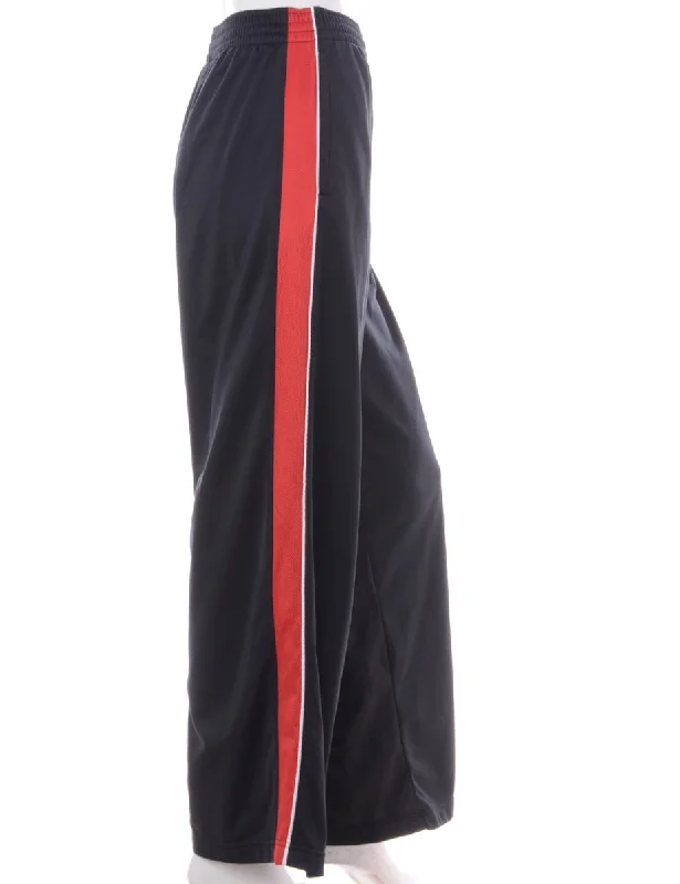 Label Geri Wide Leg Sports Trousers Trousers Handmade Artisanal