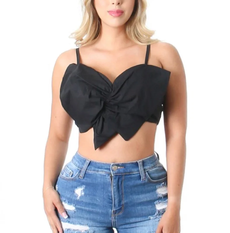 Do You Boo Crop Top Thin Crop Top Open Front Quick Dry