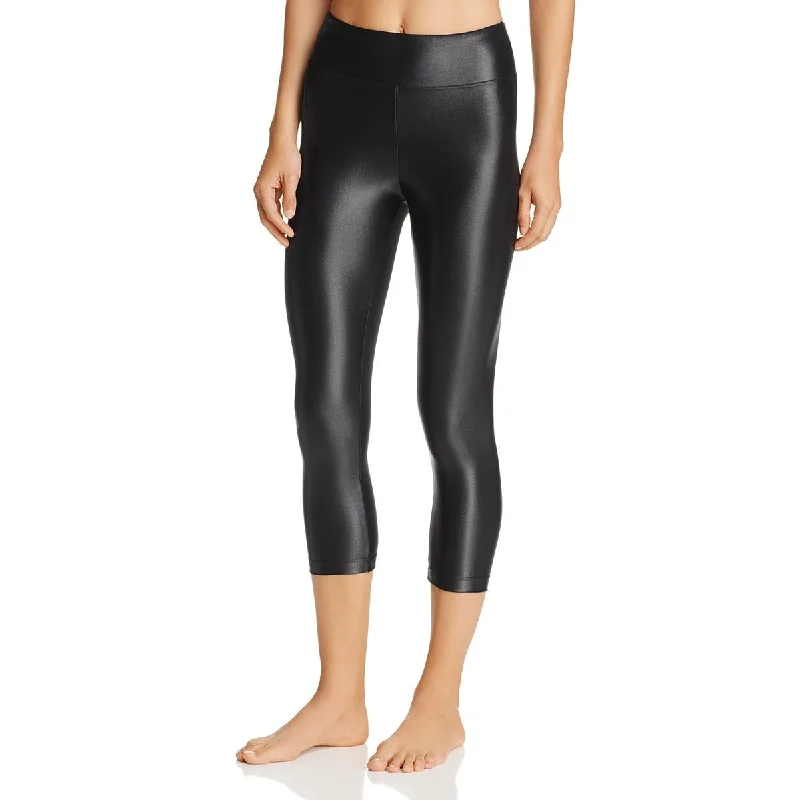 Koral Activewear Womens Lustrous High-Rise Capri Leggings Stylish Winter-Ready Leggings Koral Activewear Womens Lustrous High-Rise Capri Leggings Stylish Winter-Ready Leggings