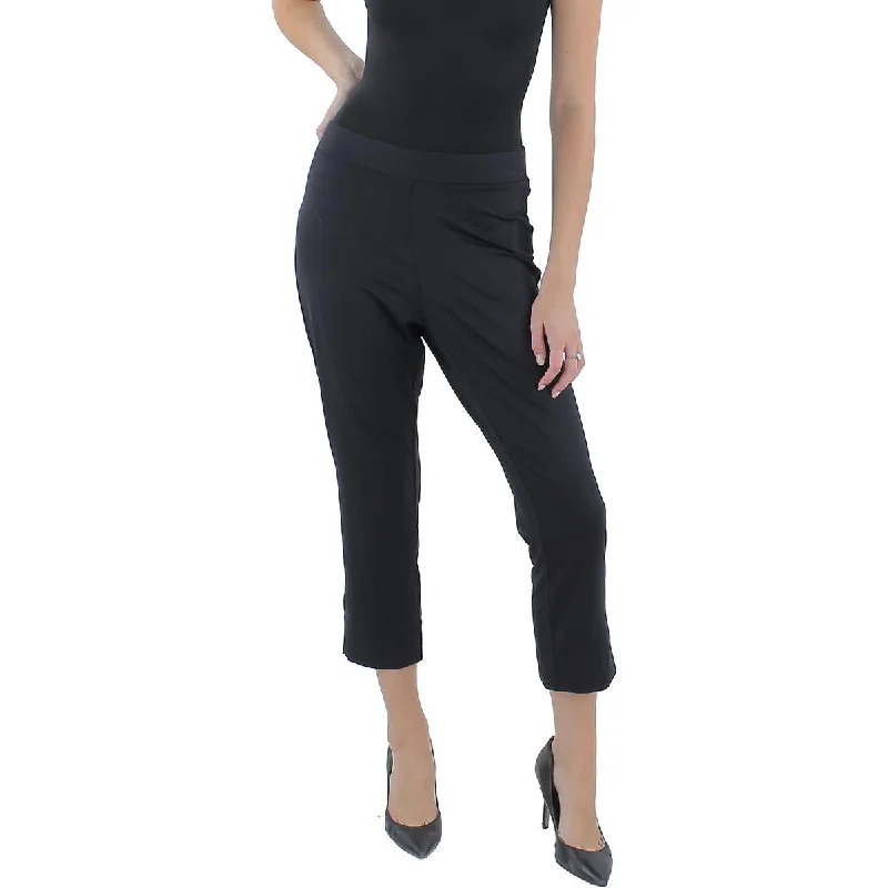 Anne Klein Womens Stretch Crop Leggings Fashionable Smooth Fit Leggings