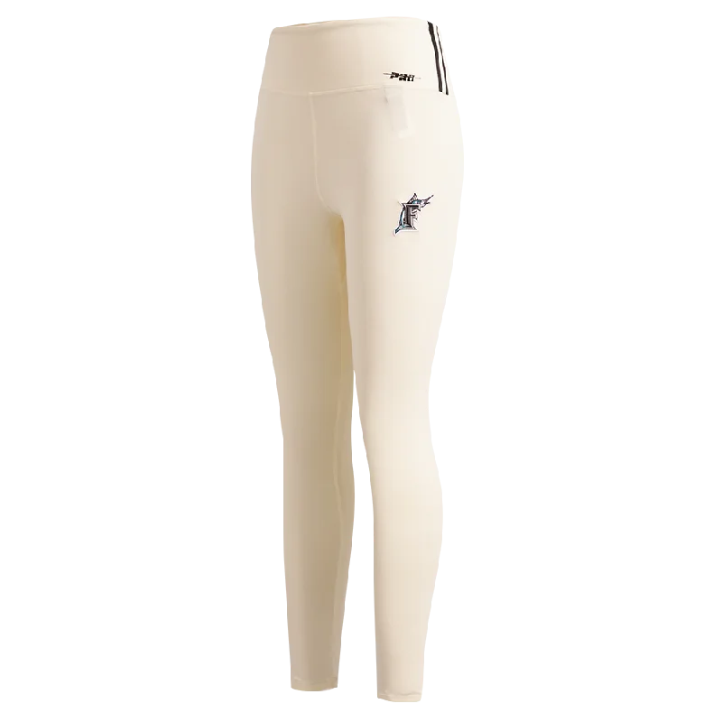 LEGGINGS MLB MIAMI MARLINS RETRO CLASSICS PARA MUJER Comfortable Power Mesh Leggings LEGGINGS MLB MIAMI MARLINS RETRO CLASSICS PARA MUJER Comfortable Power Mesh Leggings