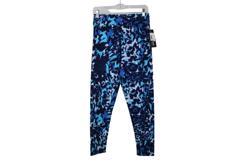NEW Notations Blue Capri Legging | M Comfortable Slip-On Compression Leggings