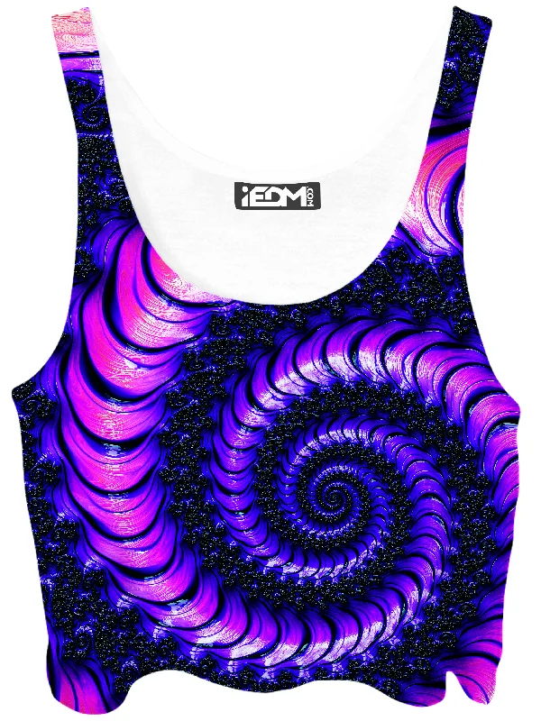 Infinity Crop Top Anti-Pilling Machine Wash Handmade