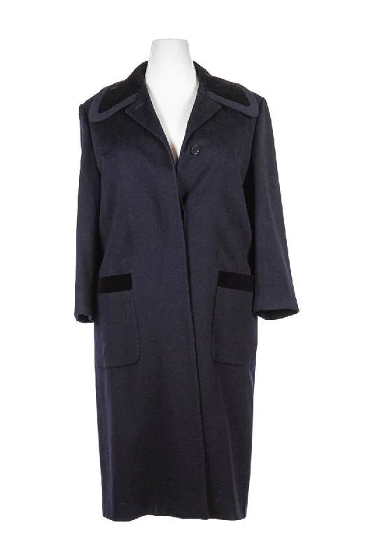 VIntage 80s Burberrys Coat Embroidered Appliqued Beaded