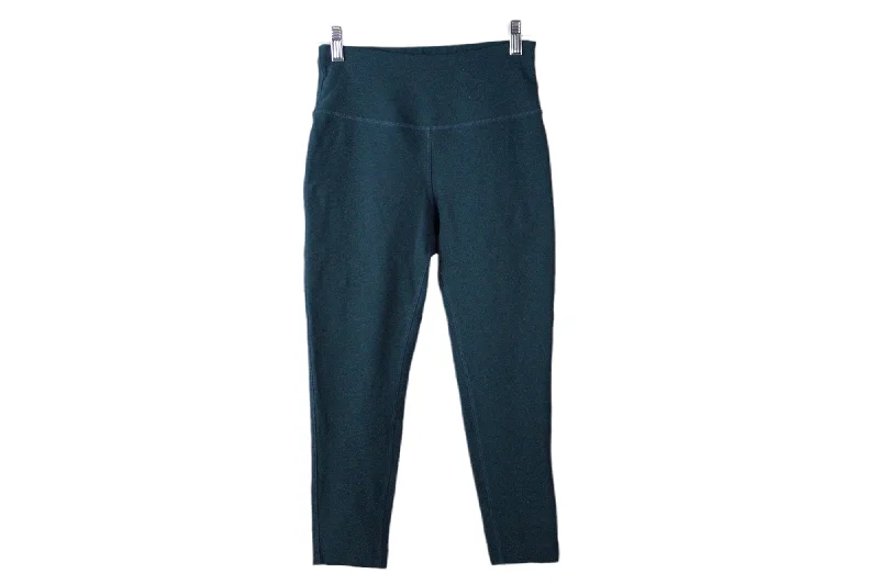 Mondetta Teal Ankle Leggings | XS Fashionable Minimal Active Leggings