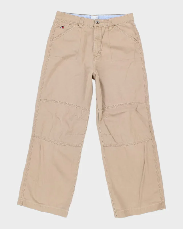 Vintage Tommy Hilfiger Workwear Trousers - W28 L30 Trousers Pleated Formal
