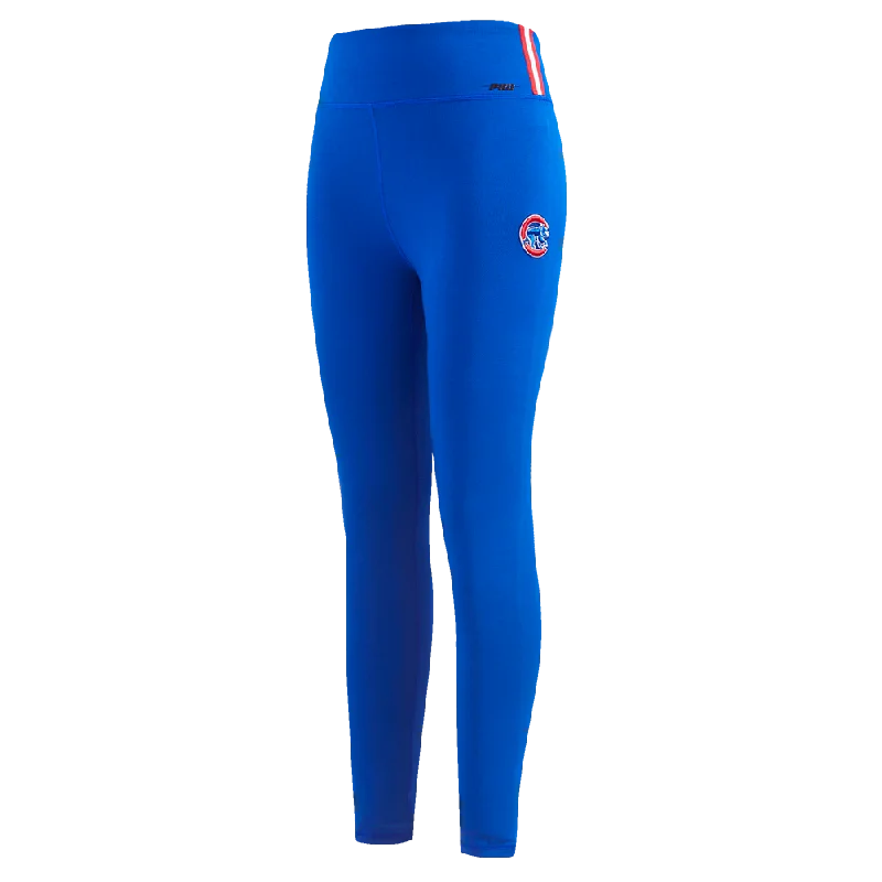 LEGGINGS MLB CHICAGO CUBS MASH UP PARA MUJER Stylish Stretch Pants Leggings