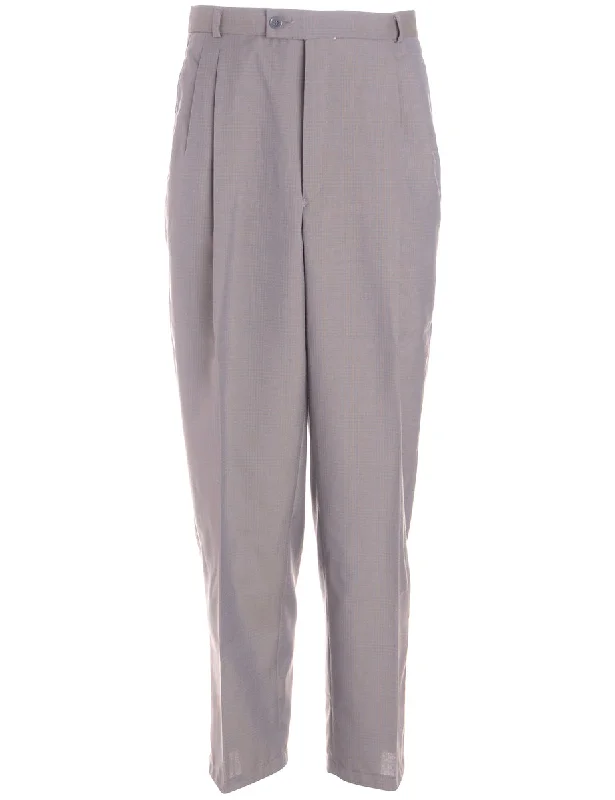 Label Lewis Cropped Smart Trousers Trousers Evening Elegant